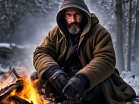 одинокий человек