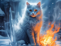 Огненный кот
